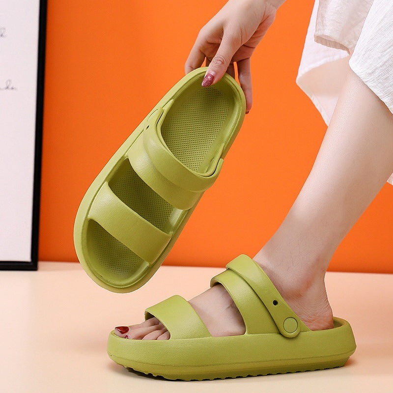 Adjustable Shoes For Women Men Sandals 3cm Thick Bottom Slippers Outdoor Limorista