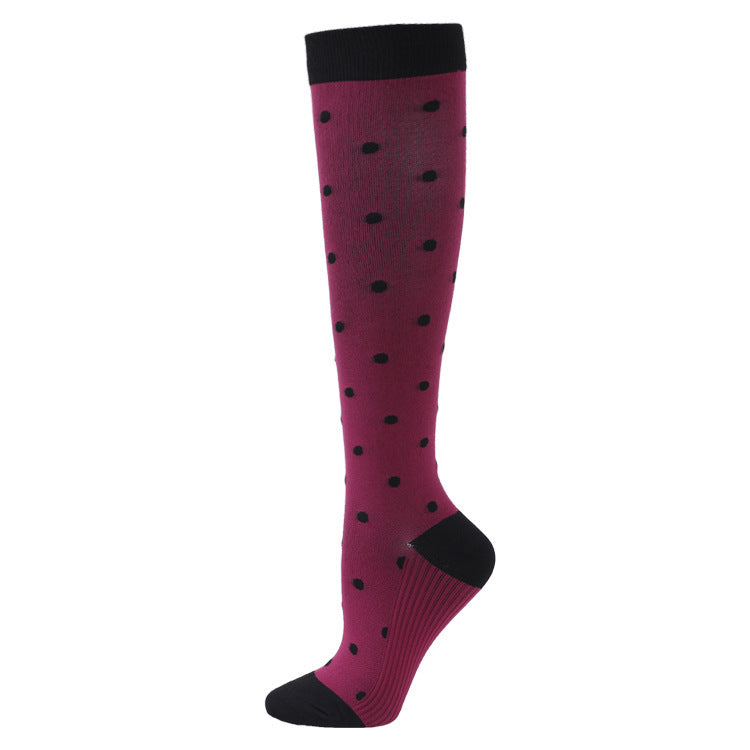 Sports Compression Socks Pattern Stretch Stockings Limorista