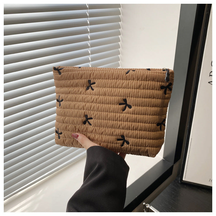 Oxford Cloth Butterfly Print Clutch For Women Limorista