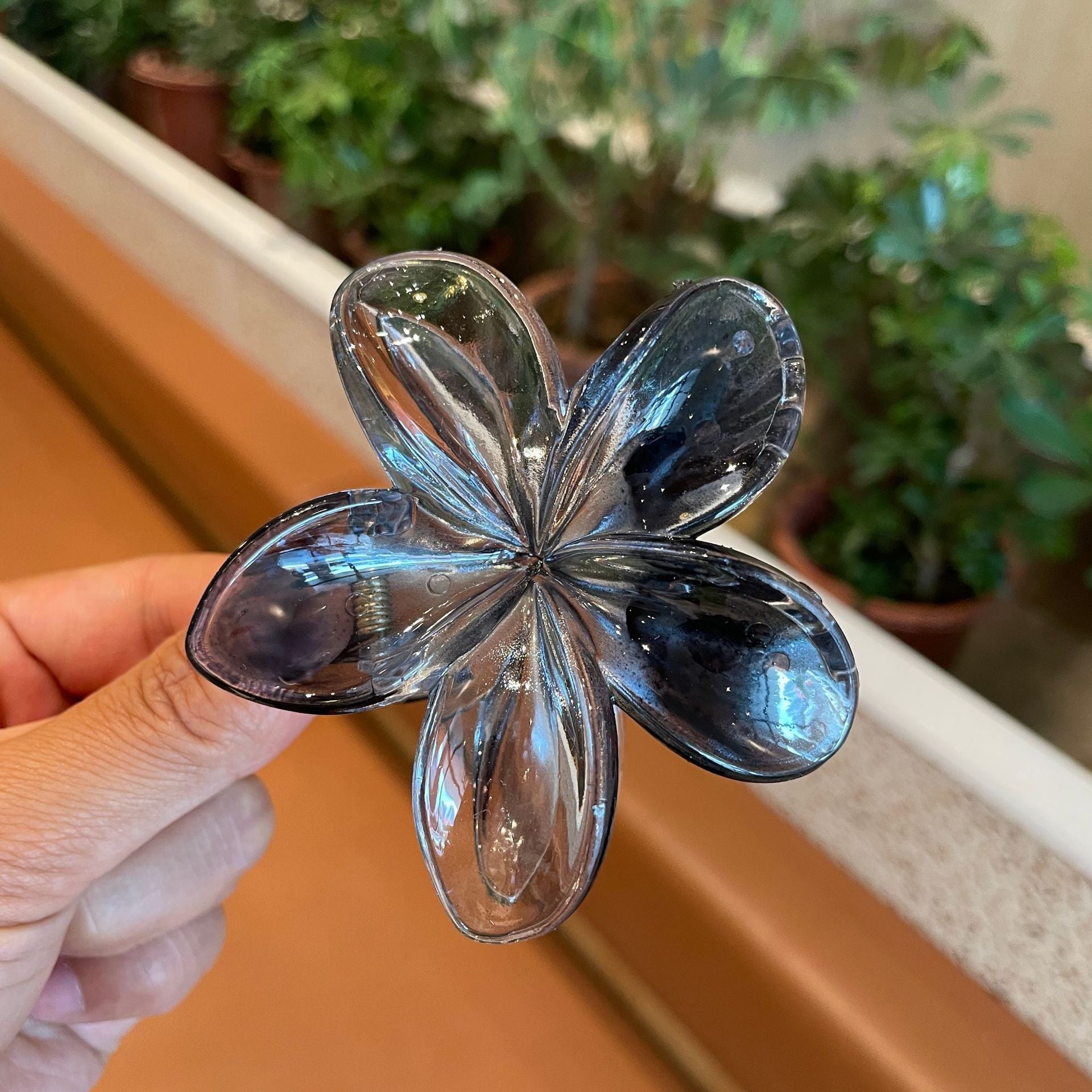 Flower Barrettes Women&