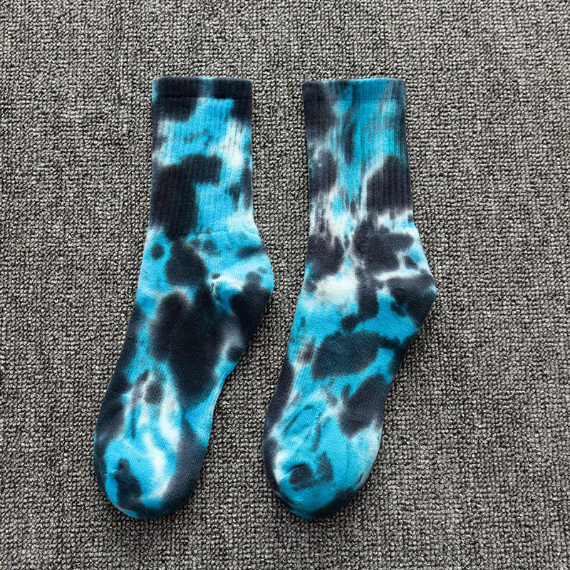 Tie Dyed Stockings Men&
