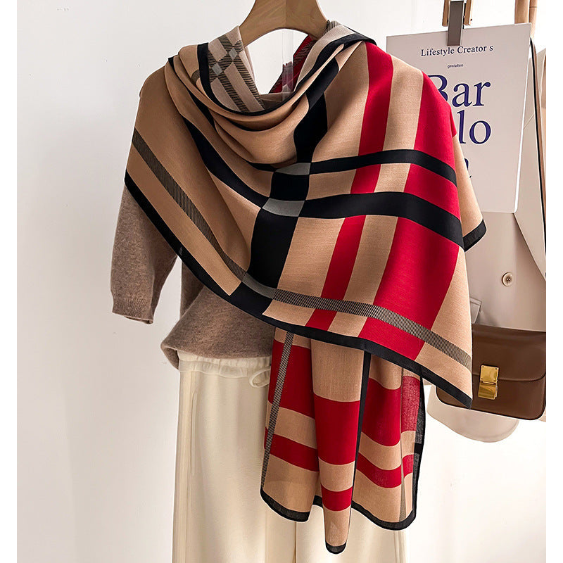 Autumn And Winter Scarf Scarf Warm Talma Limorista