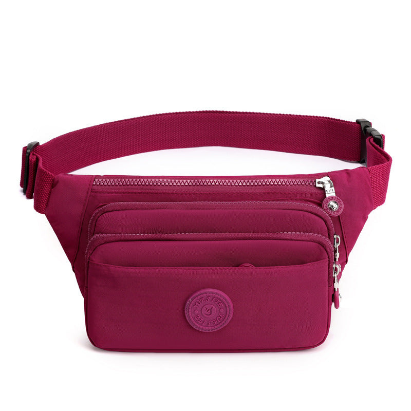 Solid Color Leisure Fashion Waist Bag Simple Special-interest Design Outdoor Limorista