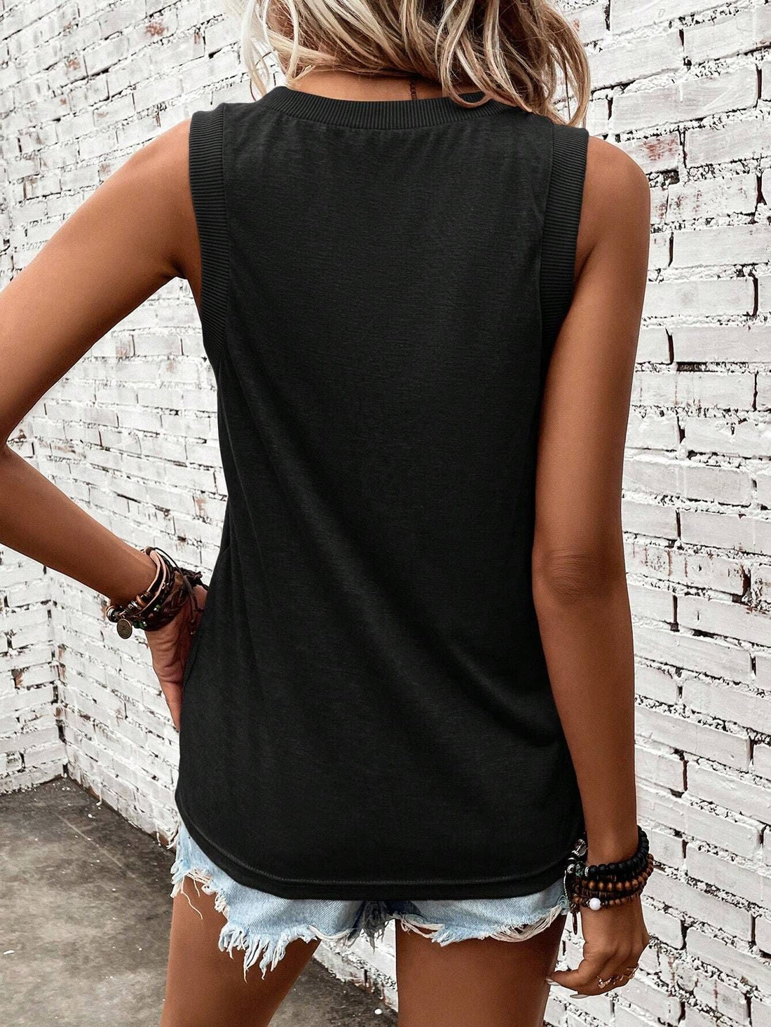 Fashion Sleeveless Comfortable T-shirt Women Limorista