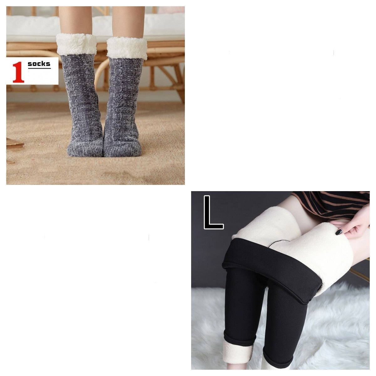 Socks Children Plush Floor Socks Home Slippers Limorista