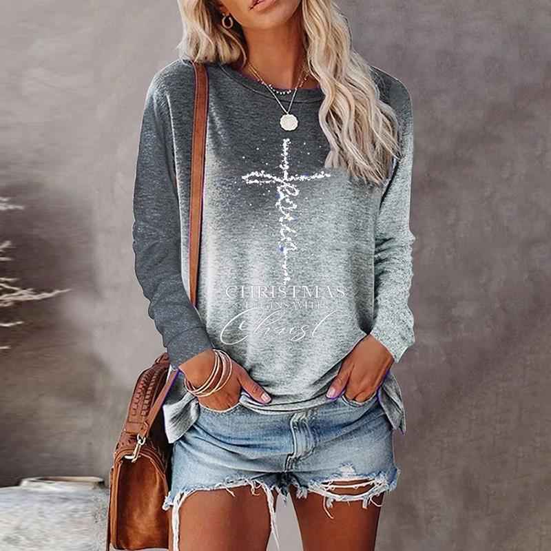 Limorista - Digital Printing Loose Casual Ladies T-shirt