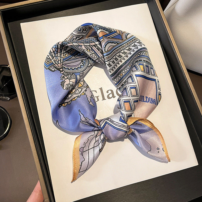Fashion Lady Sunflower Vintage Scarf Limorista