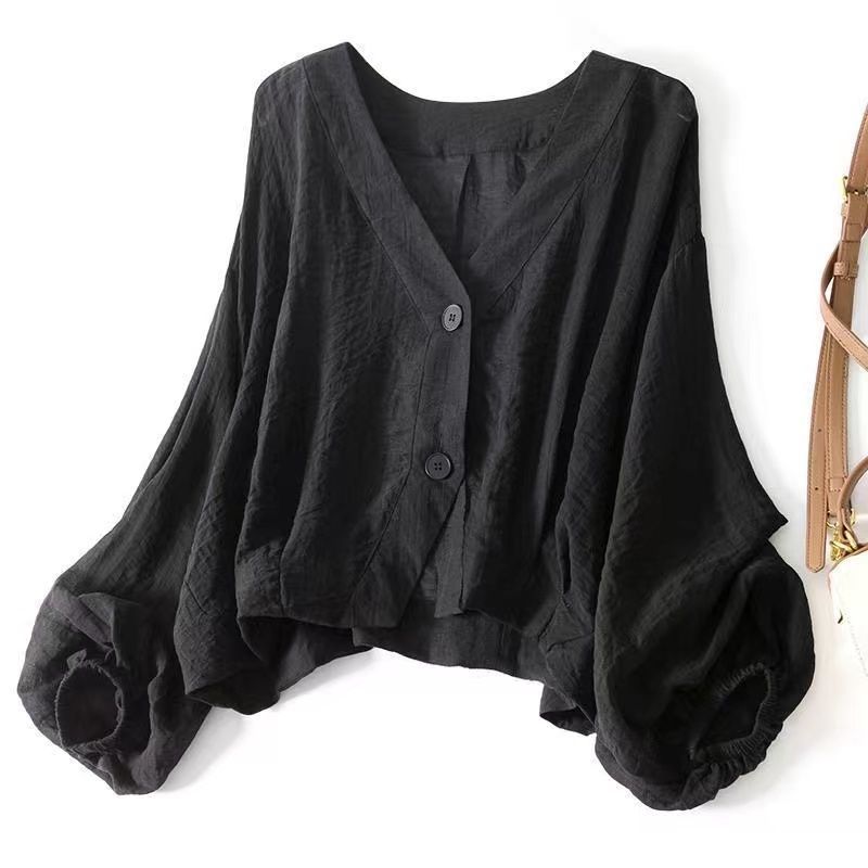 Loose-fitting Lightweight Thin Short Coat Limorista
