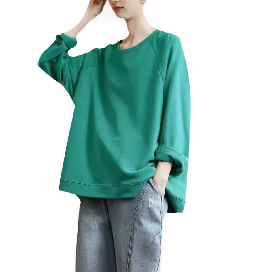 Limorista - Casual Loose-fitting Plus Size Pullover Women