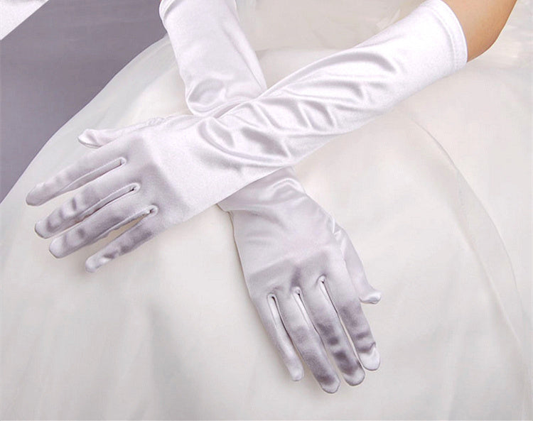 Bridal Gloves Wedding Dress Show Banquet Limorista