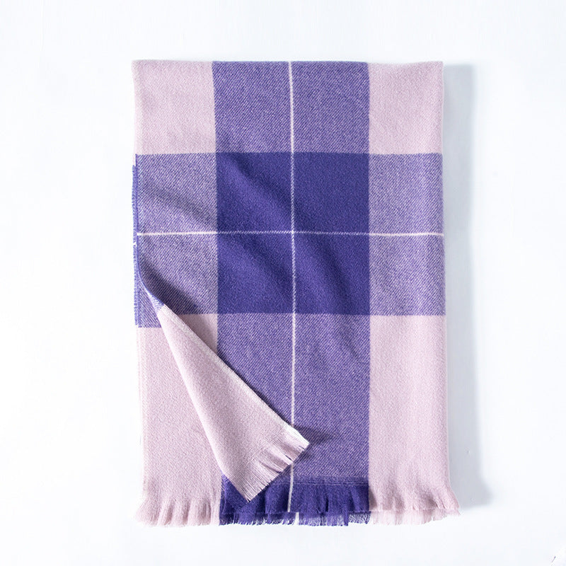 Winter Artificial Cashmere Shawl Women&