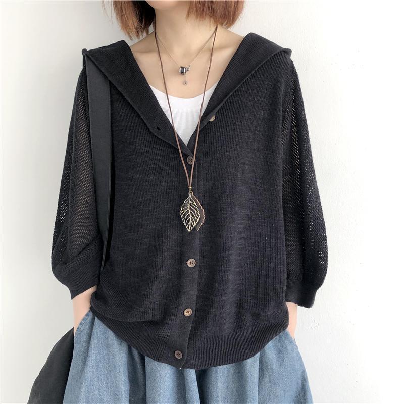 Solid Color Fashion Knitted Coat For Women Limorista
