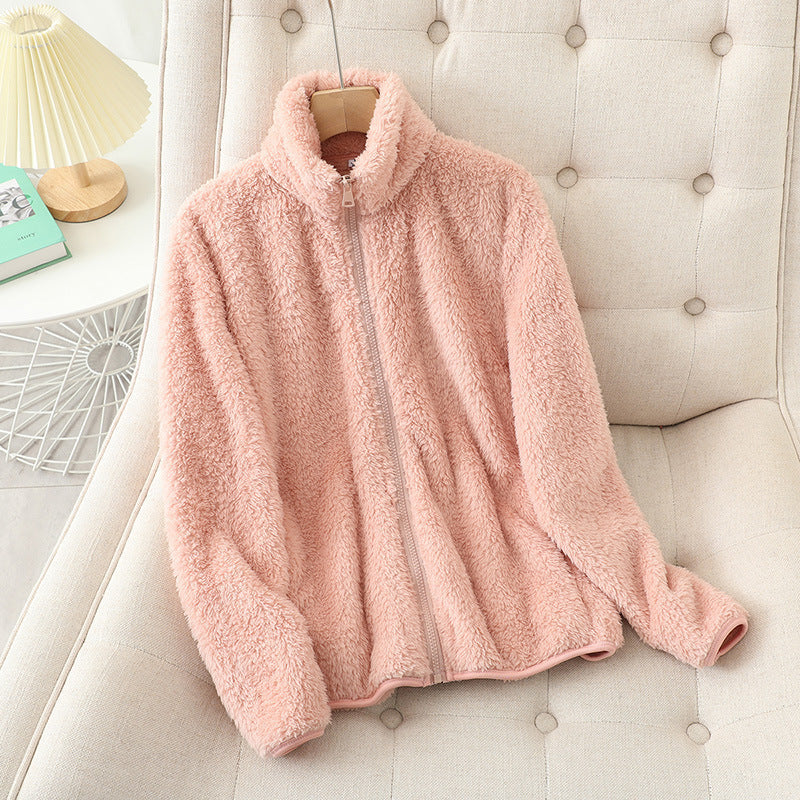 Inner Coral Fleece Sweater Warm With Velvet Limorista