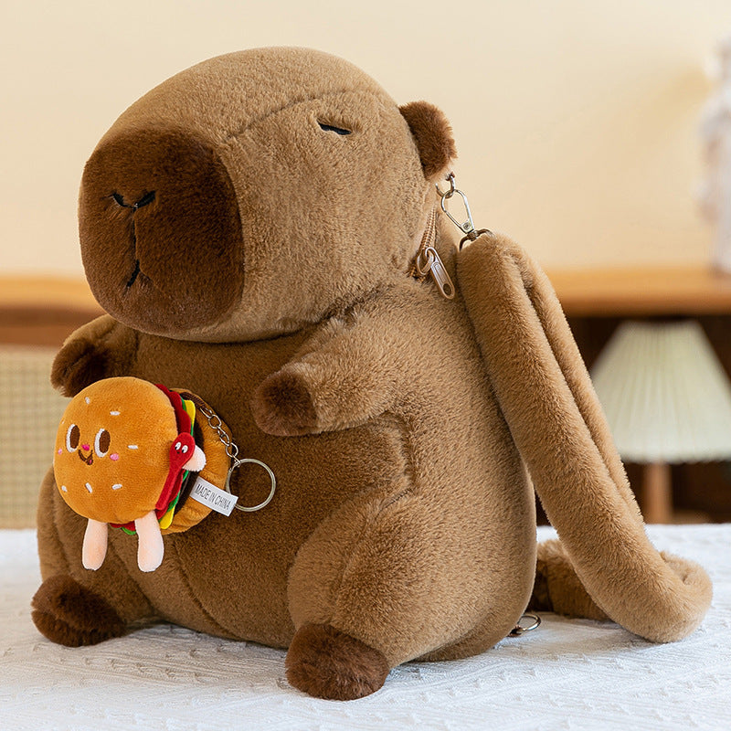Capybara Backpack Plush Toy Creative Backpack Limorista