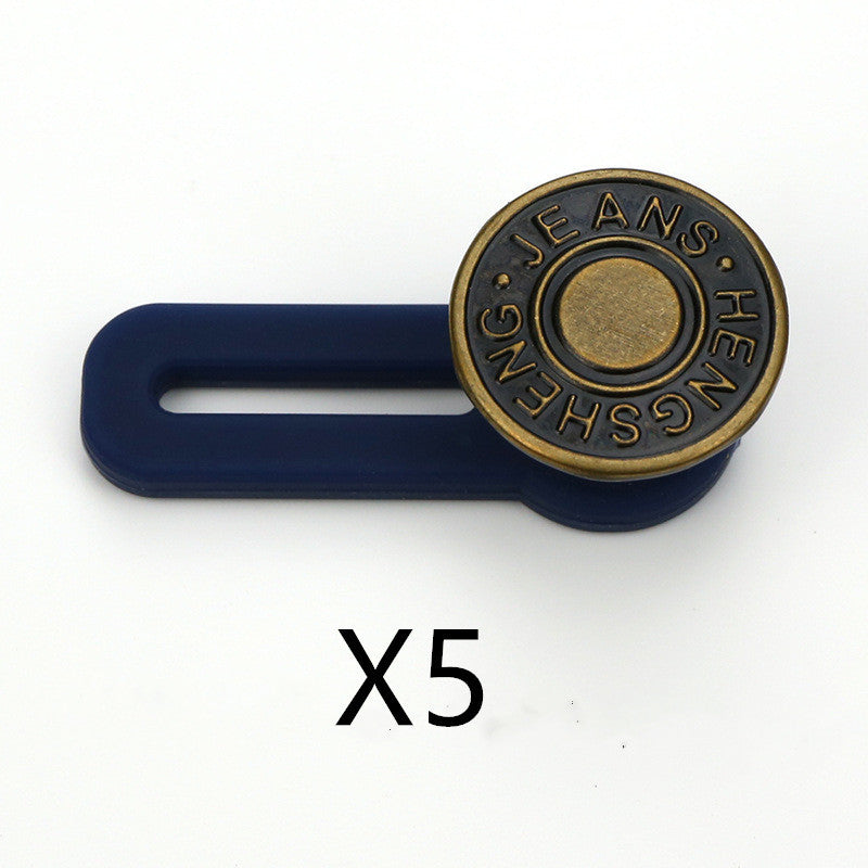 No Sew Jeans With Adjustable Expansion Waist Button Limorista