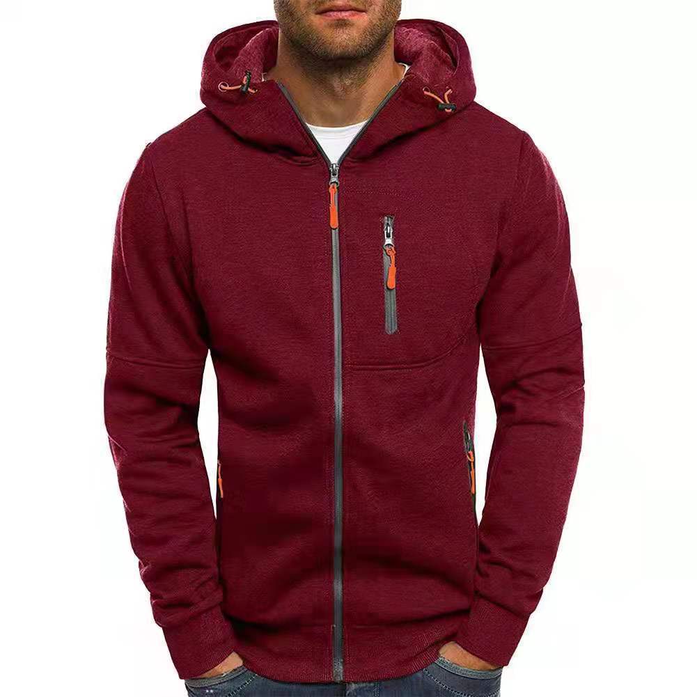 Casual Jacquard Sweater Cardigan Hooded Jacket Limorista