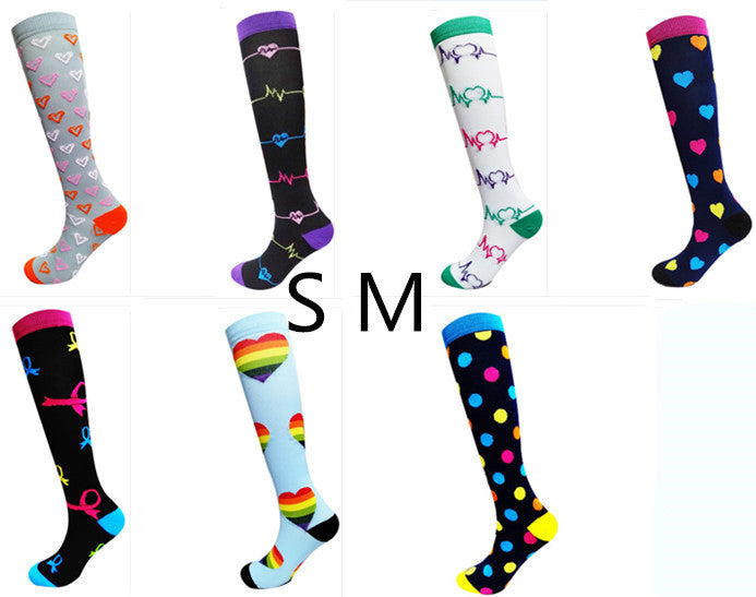 Ladies running stretch compression sports socks Limorista