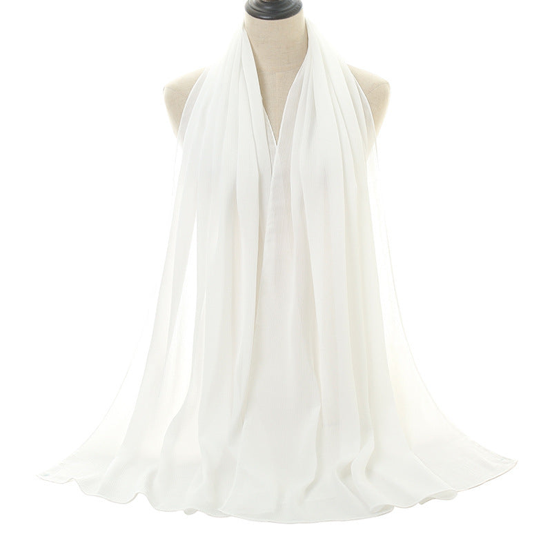Natural wrinkle monochromatic national headdress Limorista
