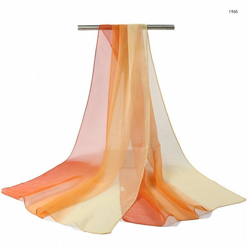 Gradient silk shawl Limorista