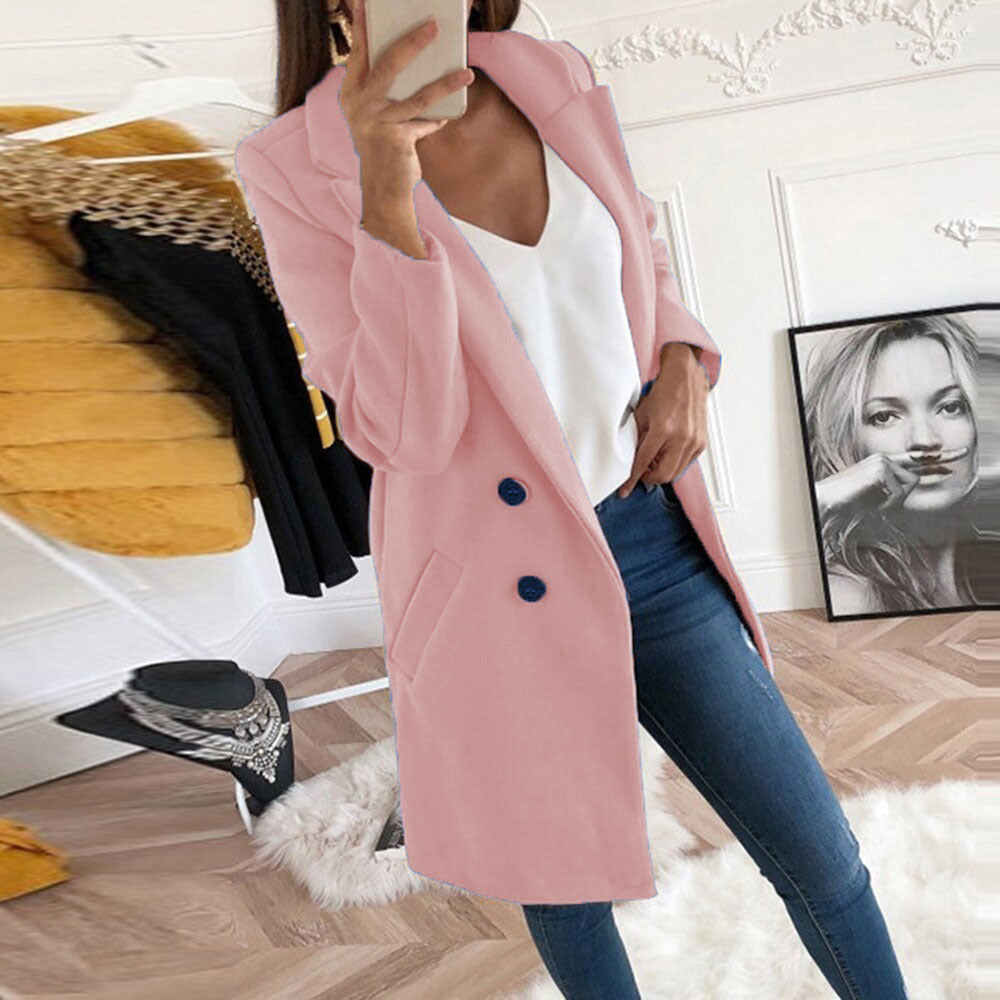 Medium Long Wool Coat Limorista