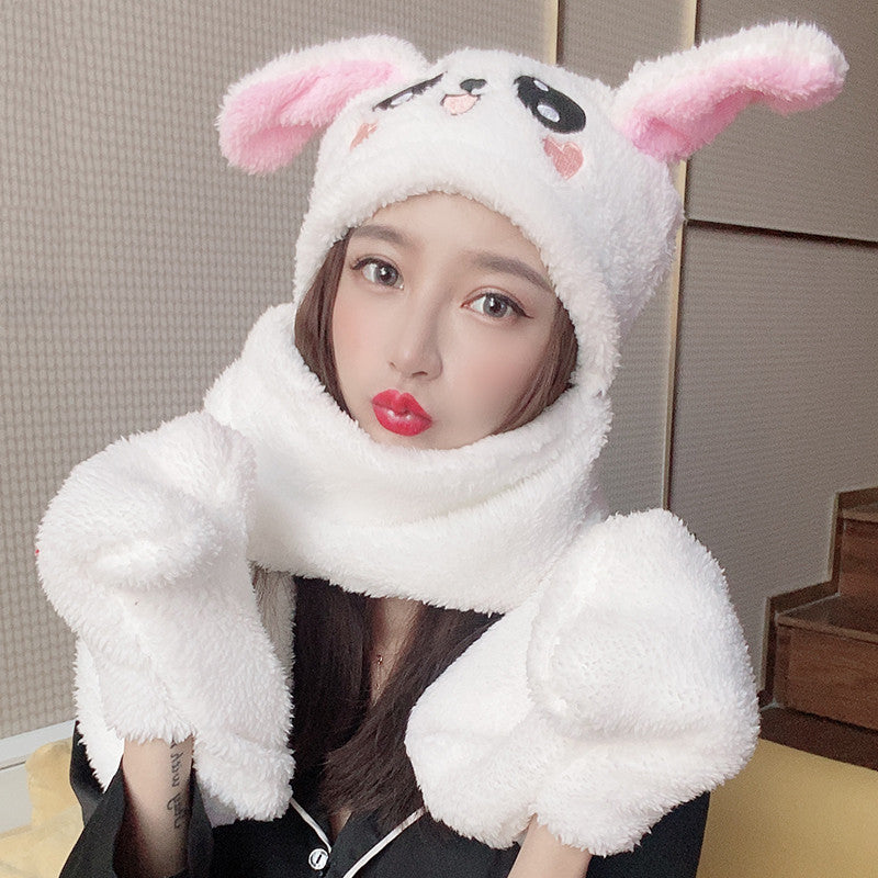 Bear ears scarf hat Limorista