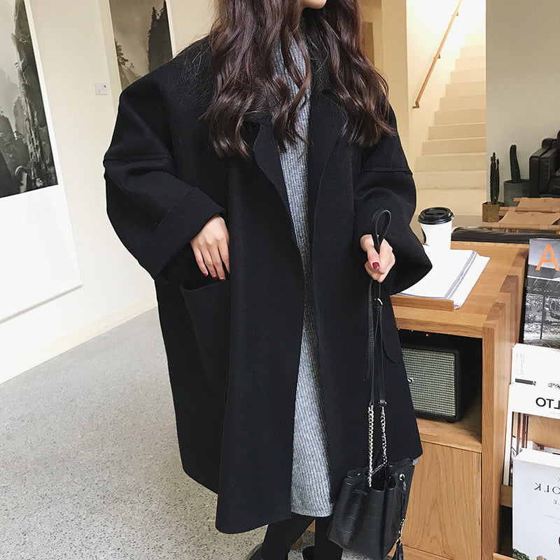 Long coat in woolen coat Limorista