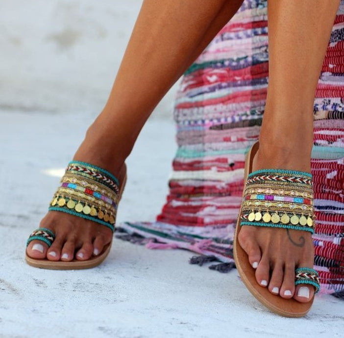 Handmade flat sandals Limorista