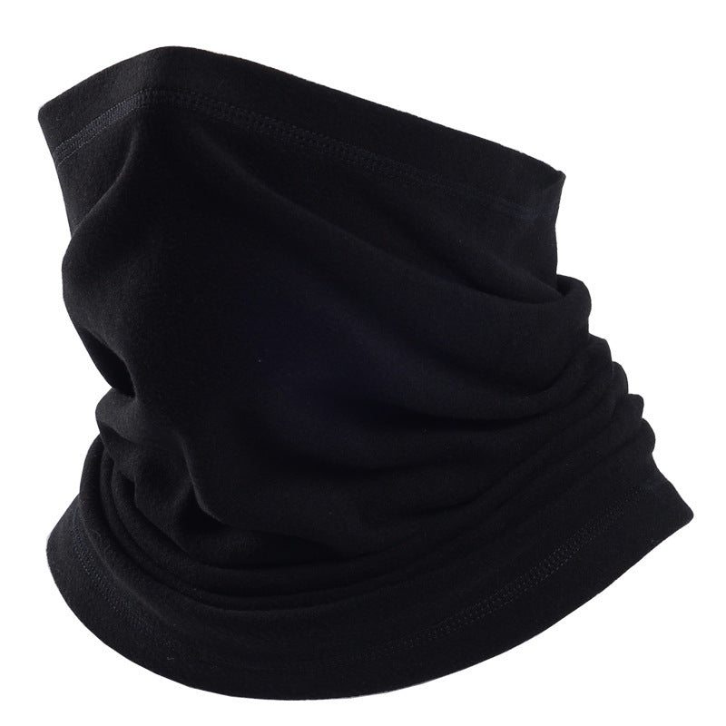 Ski half face cold winter warm hooded scarf Limorista