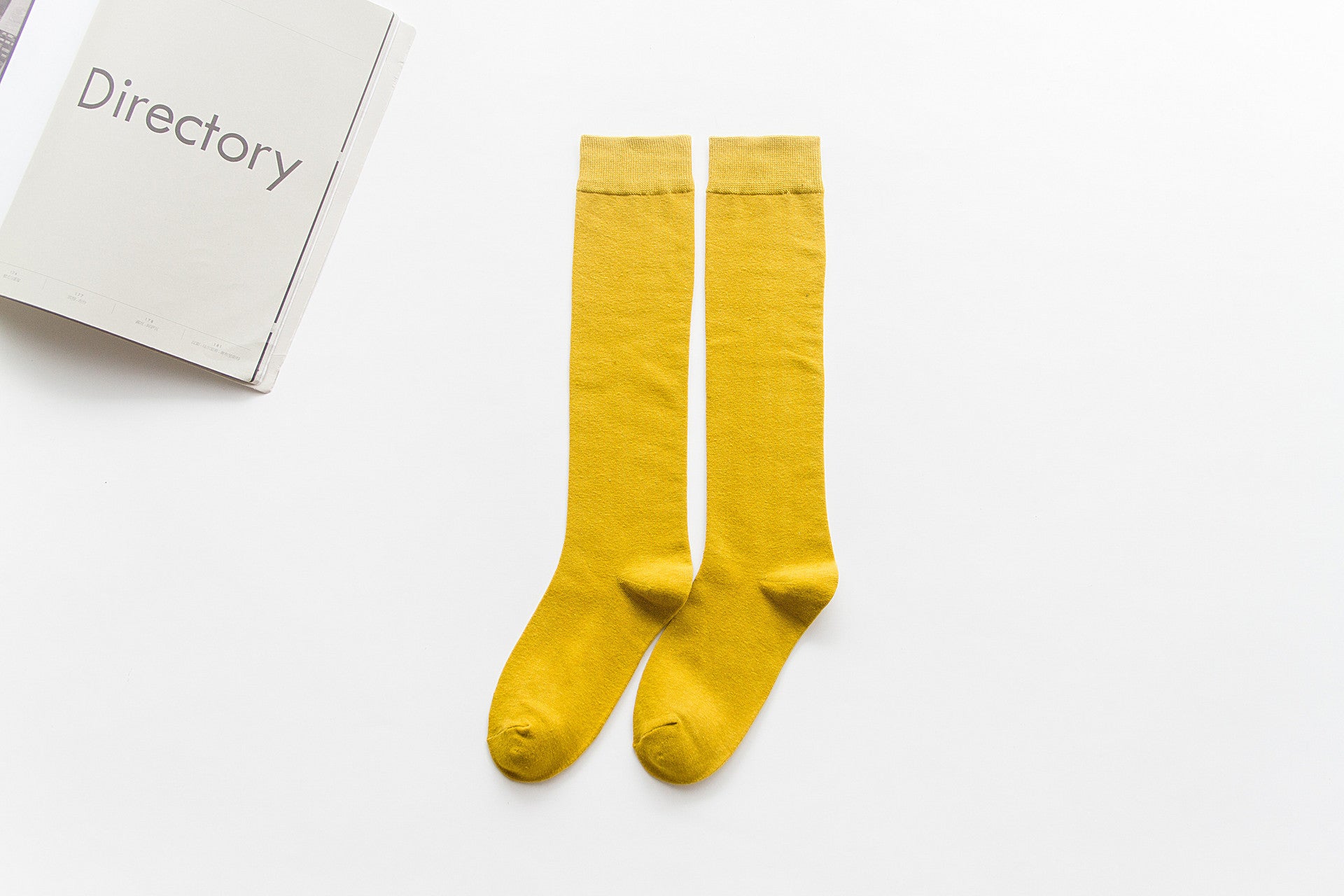 Japanese-style long pile knee socks Limorista