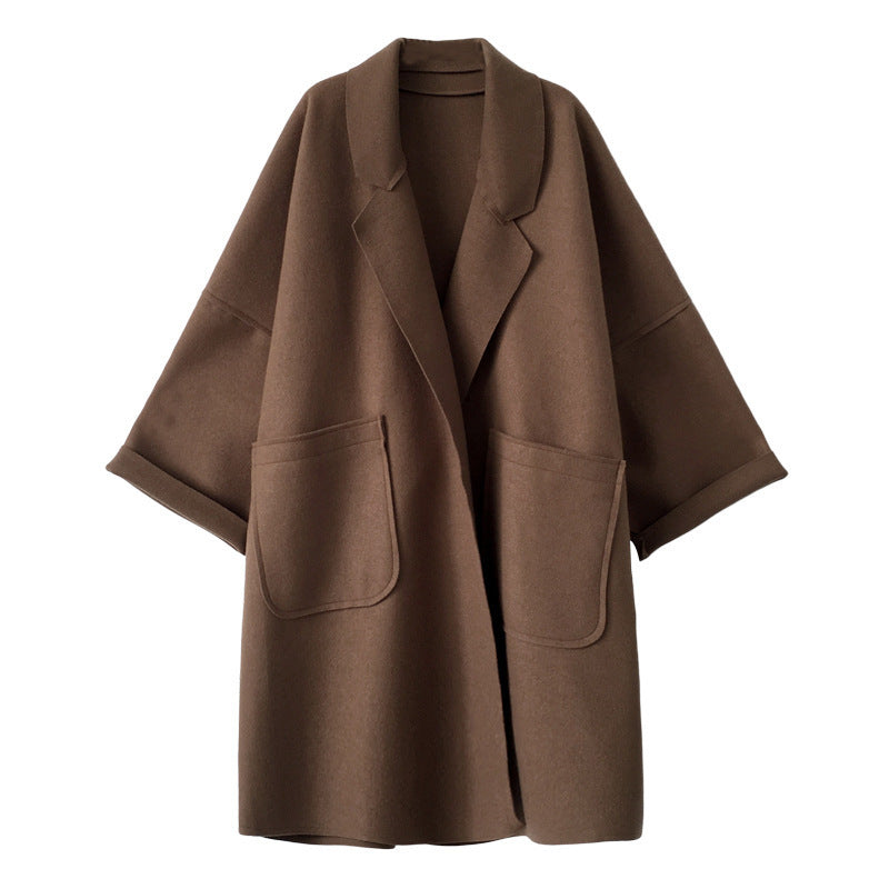 Long coat in woolen coat Limorista