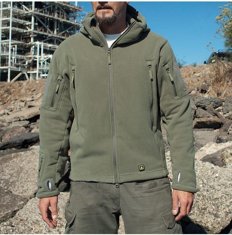 Men Military Winter Thermal Fleece Tactical Jacket Limorista