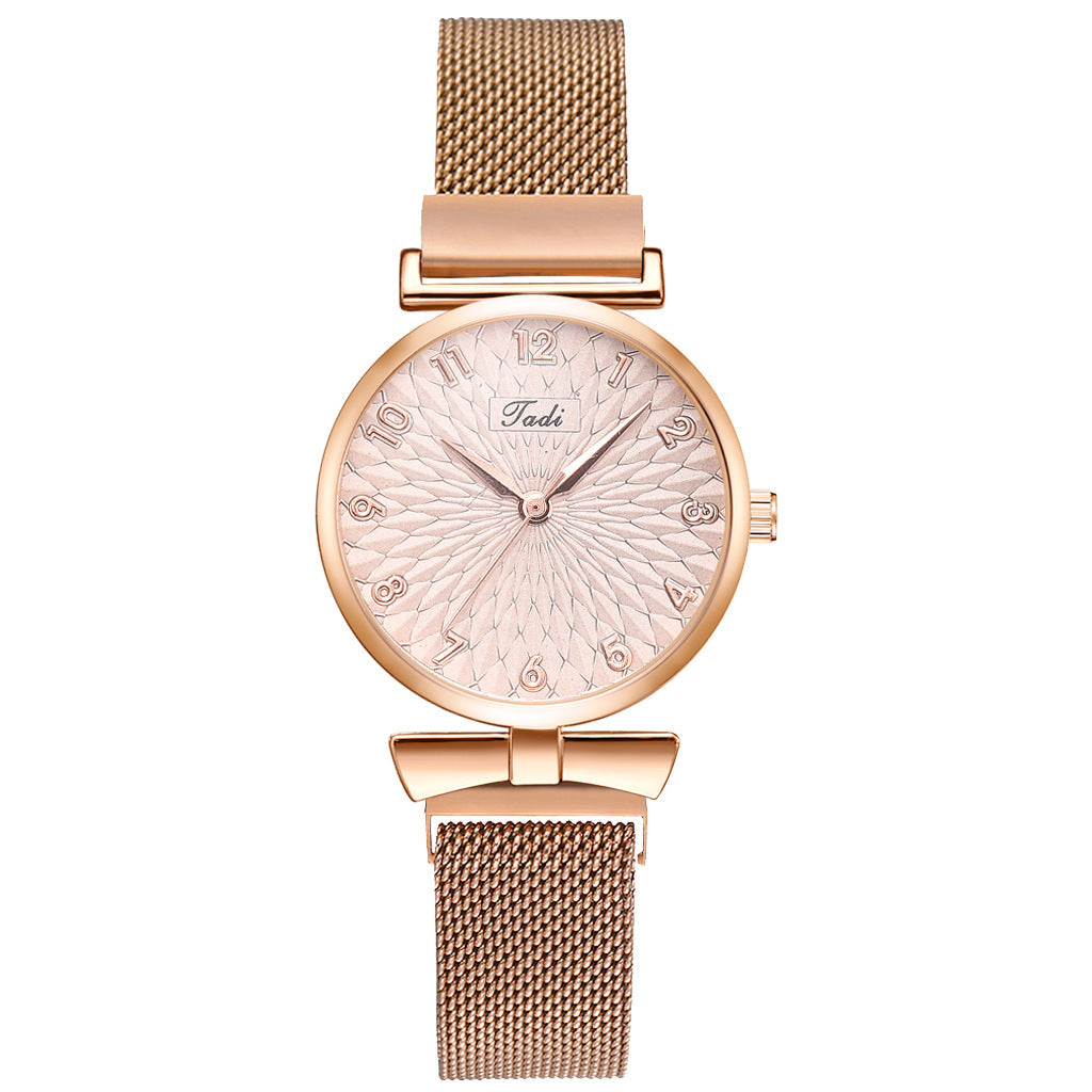 Fashion Mesh Strap Ladies Quartz Watch Limorista