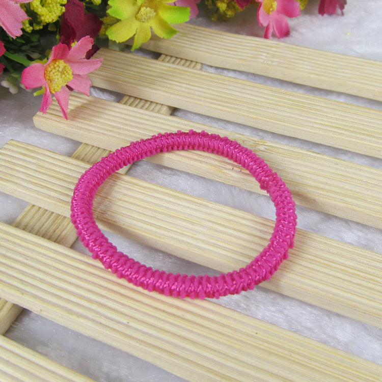 Fashion Hair Tie Cord Unembellished Elastic Band Limorista
