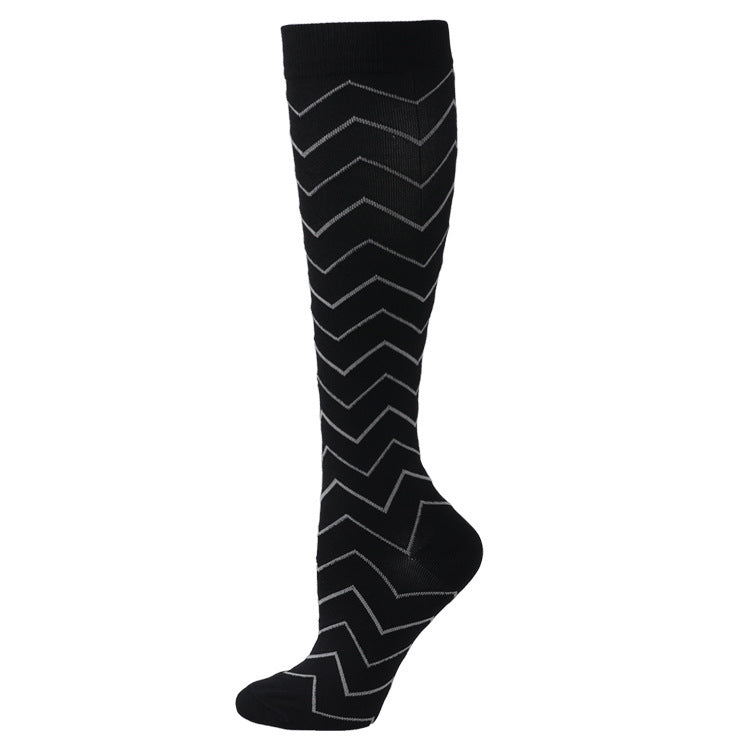 Sports Compression Socks Pattern Stretch Stockings Limorista