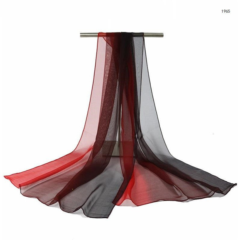 Gradient silk shawl Limorista