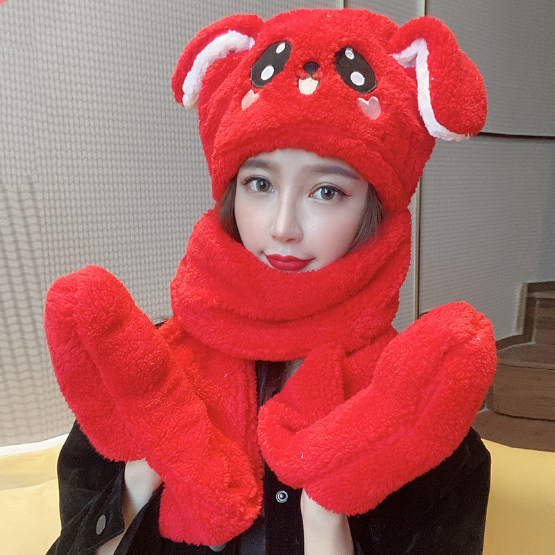Bear ears scarf hat Limorista