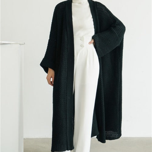 Loose length knit cardigan Limorista