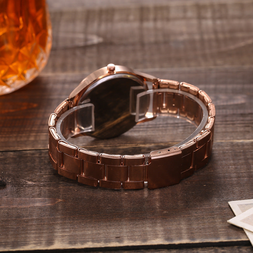 Alloy steel band ladies watch casual quartz watch Limorista
