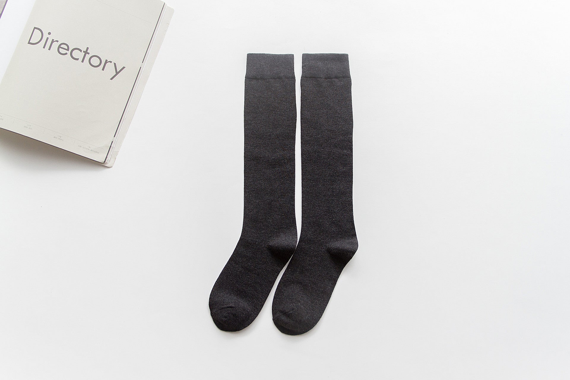 Japanese-style long pile knee socks Limorista