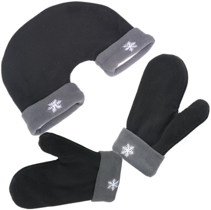 Couple Lovers Gloves Polar Fleece Sweethearts Thicken Winter Warm Lining Glove Christmas Gift Lovers Mittens Limorista