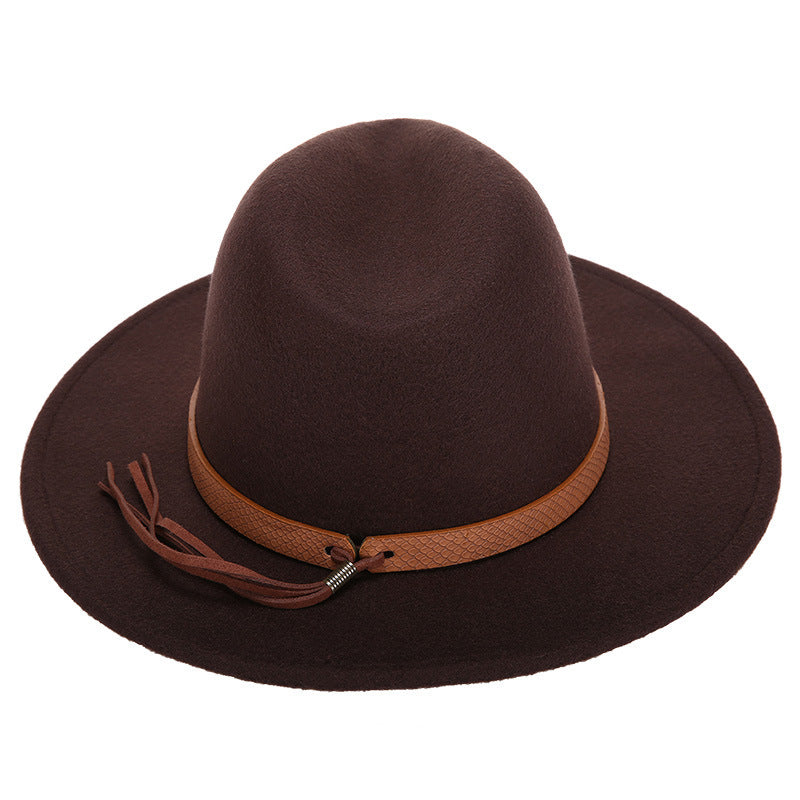 Woolen Jazz Hat Fashion Female Hat Top Hat Limorista