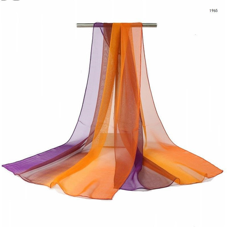 Gradient silk shawl Limorista