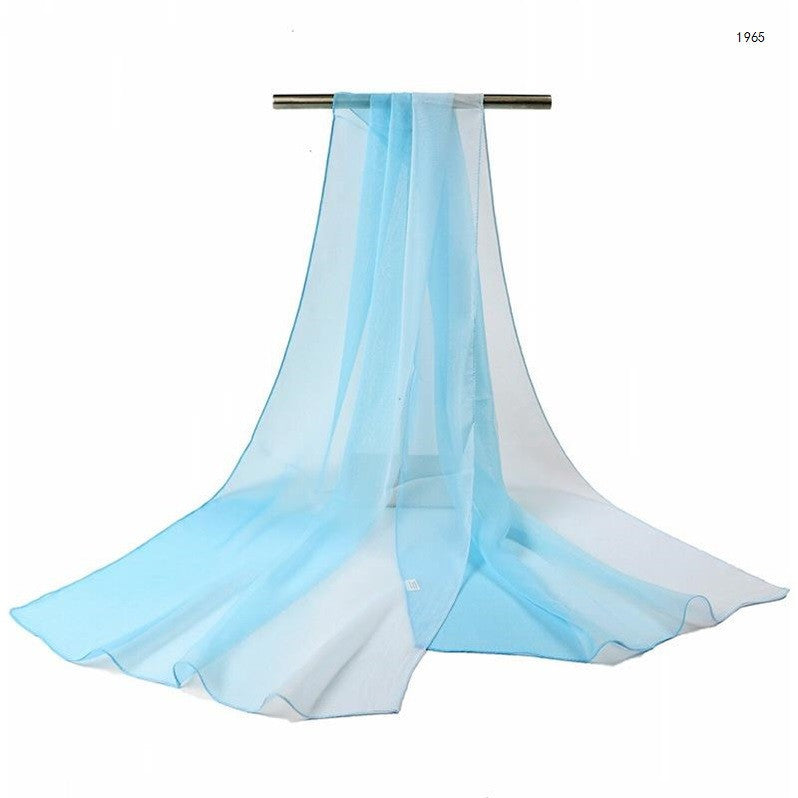 Gradient silk shawl Limorista