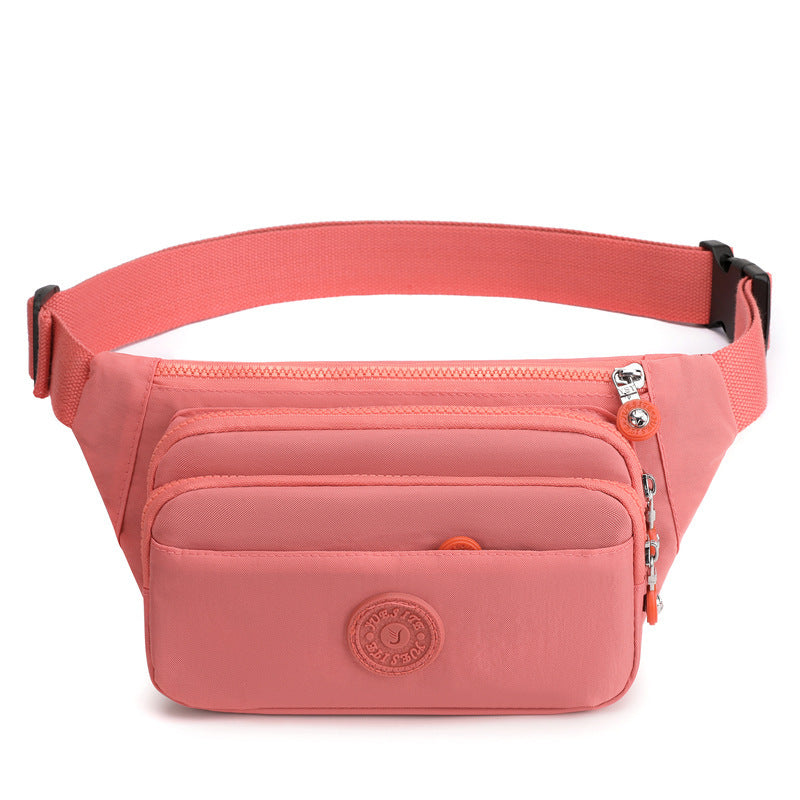 Solid Color Leisure Fashion Waist Bag Simple Special-interest Design Outdoor Limorista