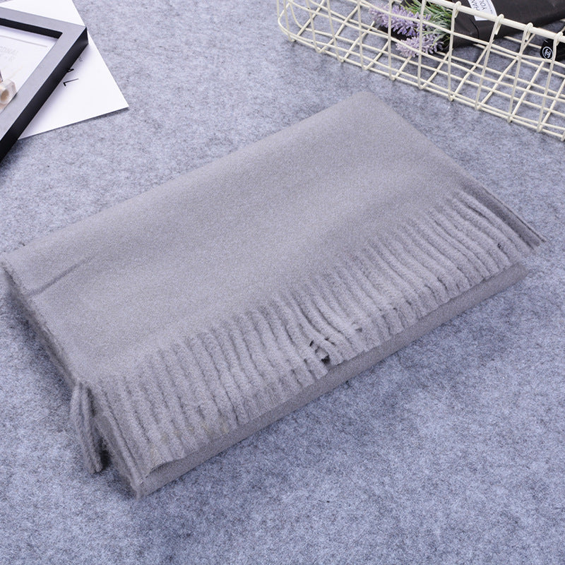 Dual-use cashmere SKY scarf Limorista