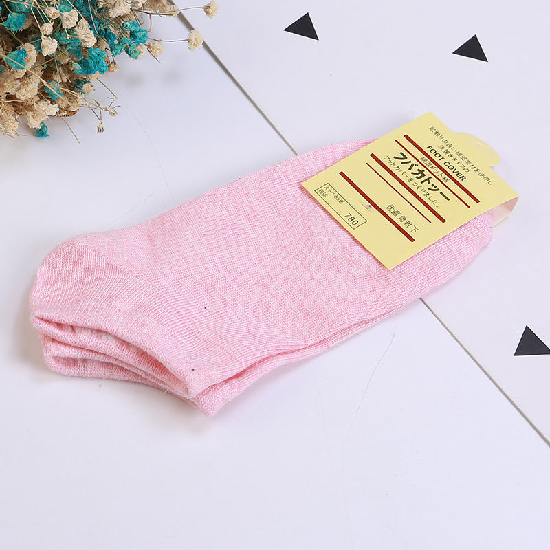 Solid color ladies socks Limorista