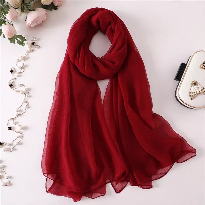 Long shawl beige scarf Limorista