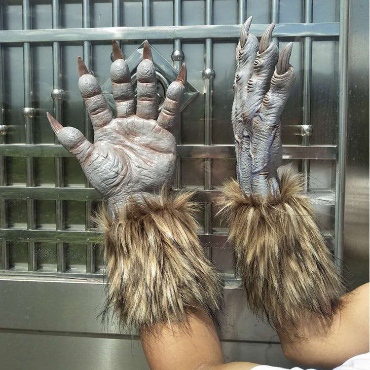 Latex Werewolf Gloves Limorista