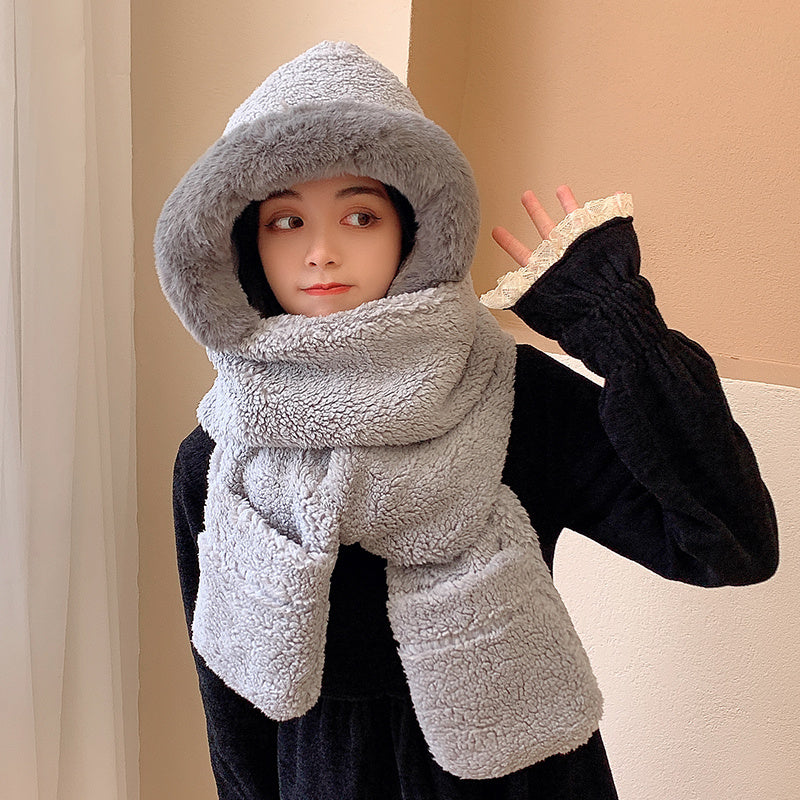 Bear ears scarf hat Limorista
