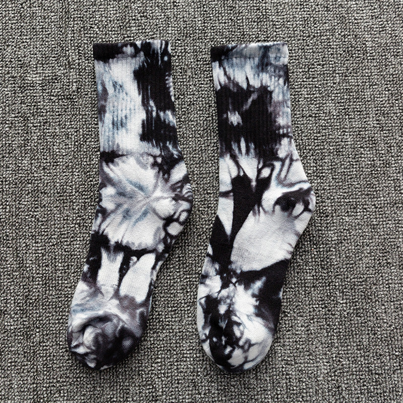 Tie Dyed Stockings Men&